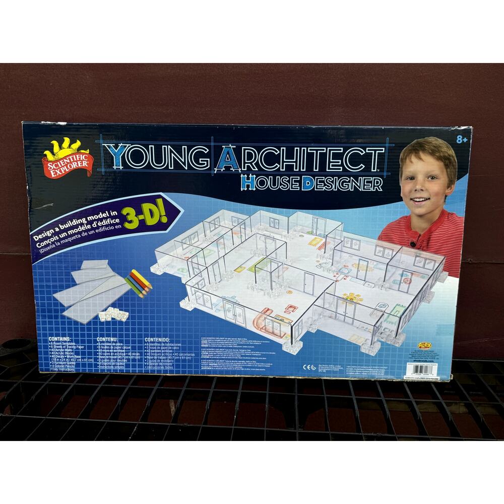Young Architect House Designer Kit NEW